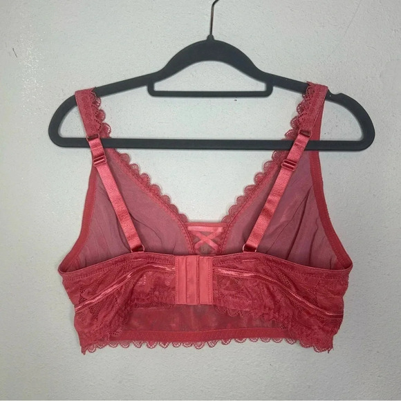 Adore Me Unlined Lace Bralette Size 0X - Picture 3 of 4